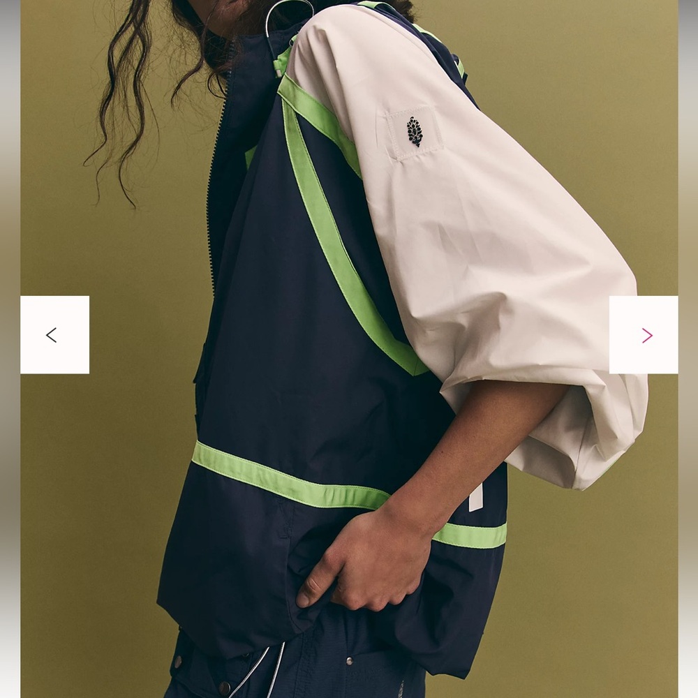 Free People Care FP Like The Wind Logo Jacket - Picture 5 of 12